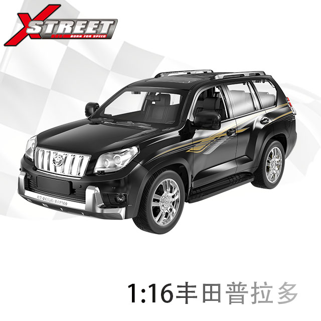 XQRC16-4 1:16丰田普拉多  黑色（正版授权）