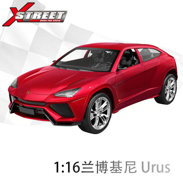 XQRC16-10 1:16兰博基尼 Urus 红色（正版授权）
